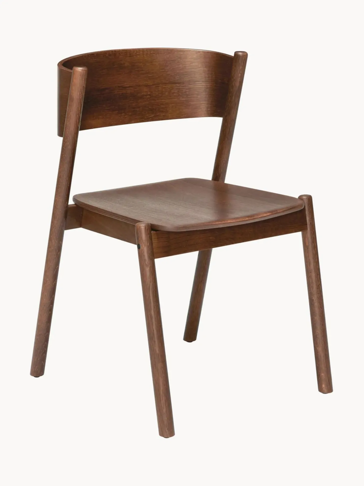 Silla De Madera Oblique