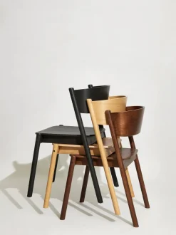 Silla De Madera Oblique