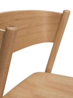 Silla De Madera Oblique