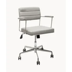 Silla De Oficina De Cuero Sintetico Dottore