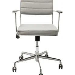 Silla De Oficina De Cuero Sintetico Dottore