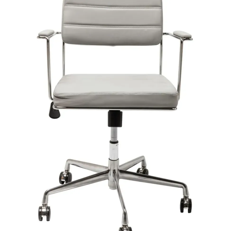 Silla De Oficina De Cuero Sintetico Dottore