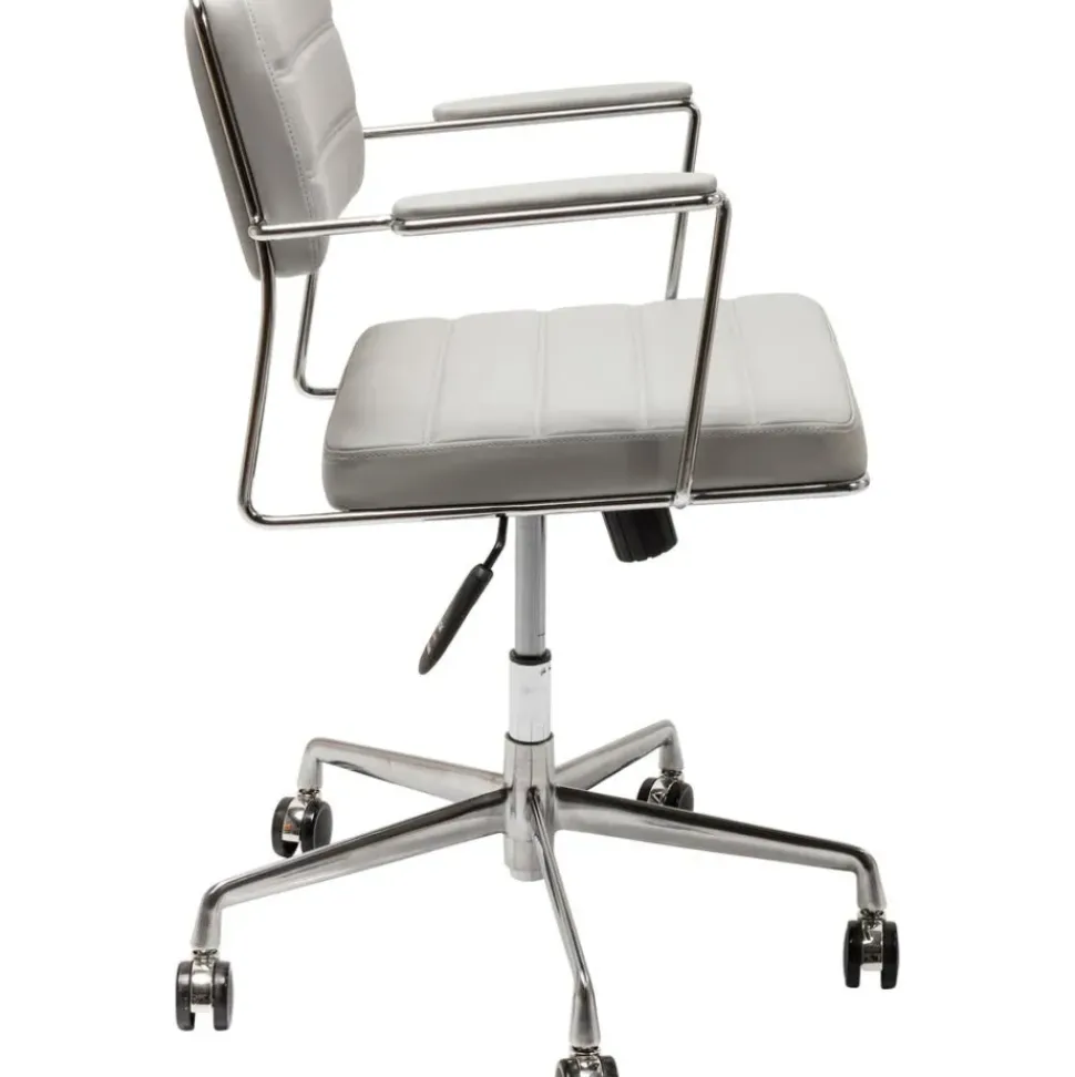 Silla De Oficina De Cuero Sintetico Dottore