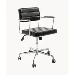 Silla De Oficina De Cuero Sintetico Dottore