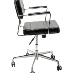 Silla De Oficina De Cuero Sintetico Dottore