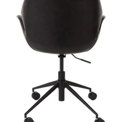 Silla De Oficina De Cuero Sintetico Nikki, Altura Regulable