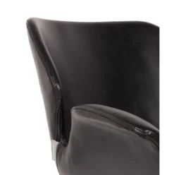 Silla De Oficina De Cuero Sintetico Nikki, Altura Regulable