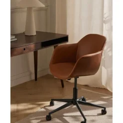 Silla De Oficina De Cuero Sintetico Fiji