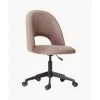 Silla De Oficina De Terciopelo Rachel, Altura Regulable