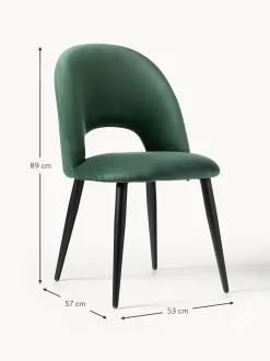 Silla De Terciopelo Rachel