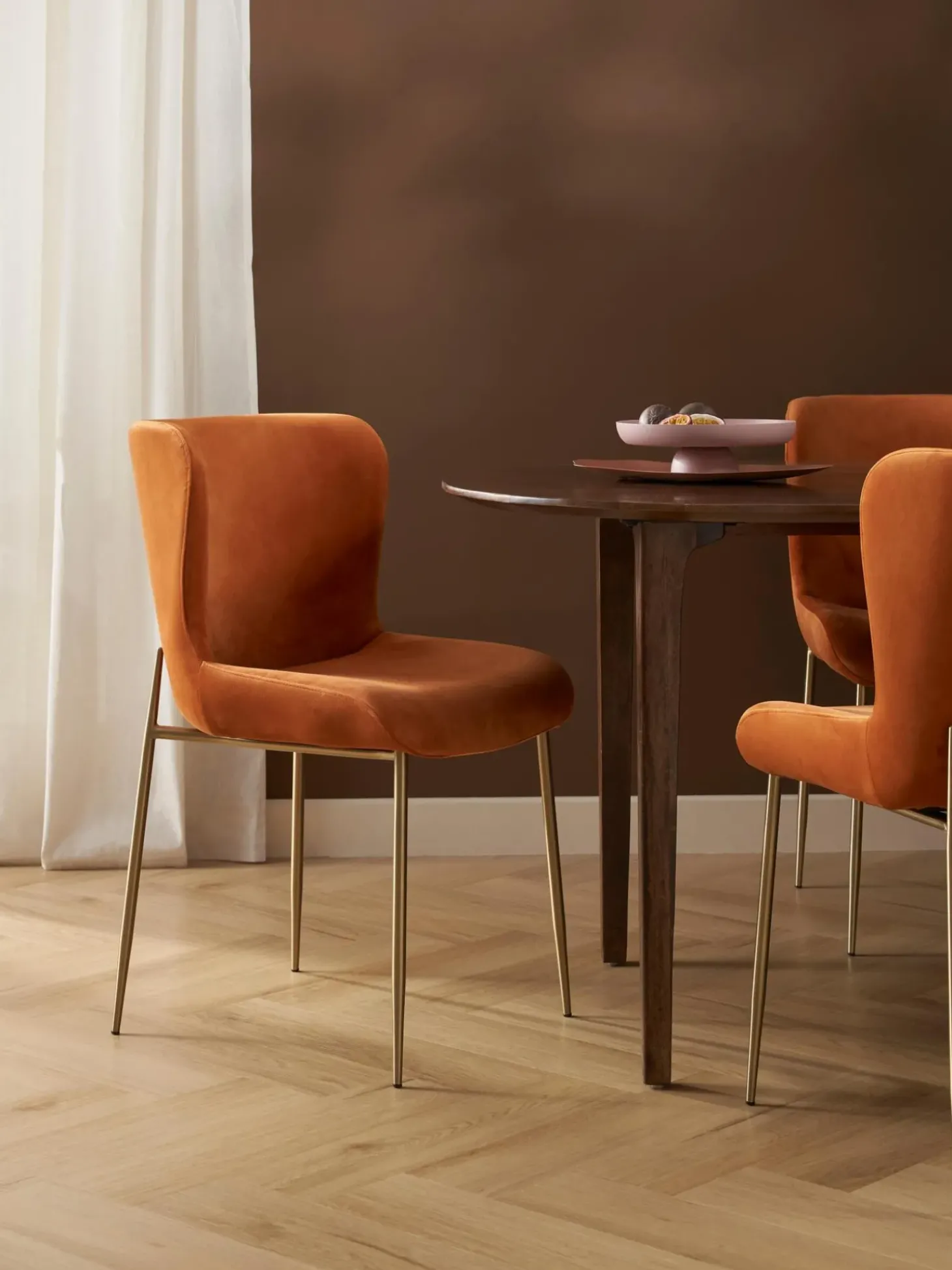 Silla De Terciopelo Tess