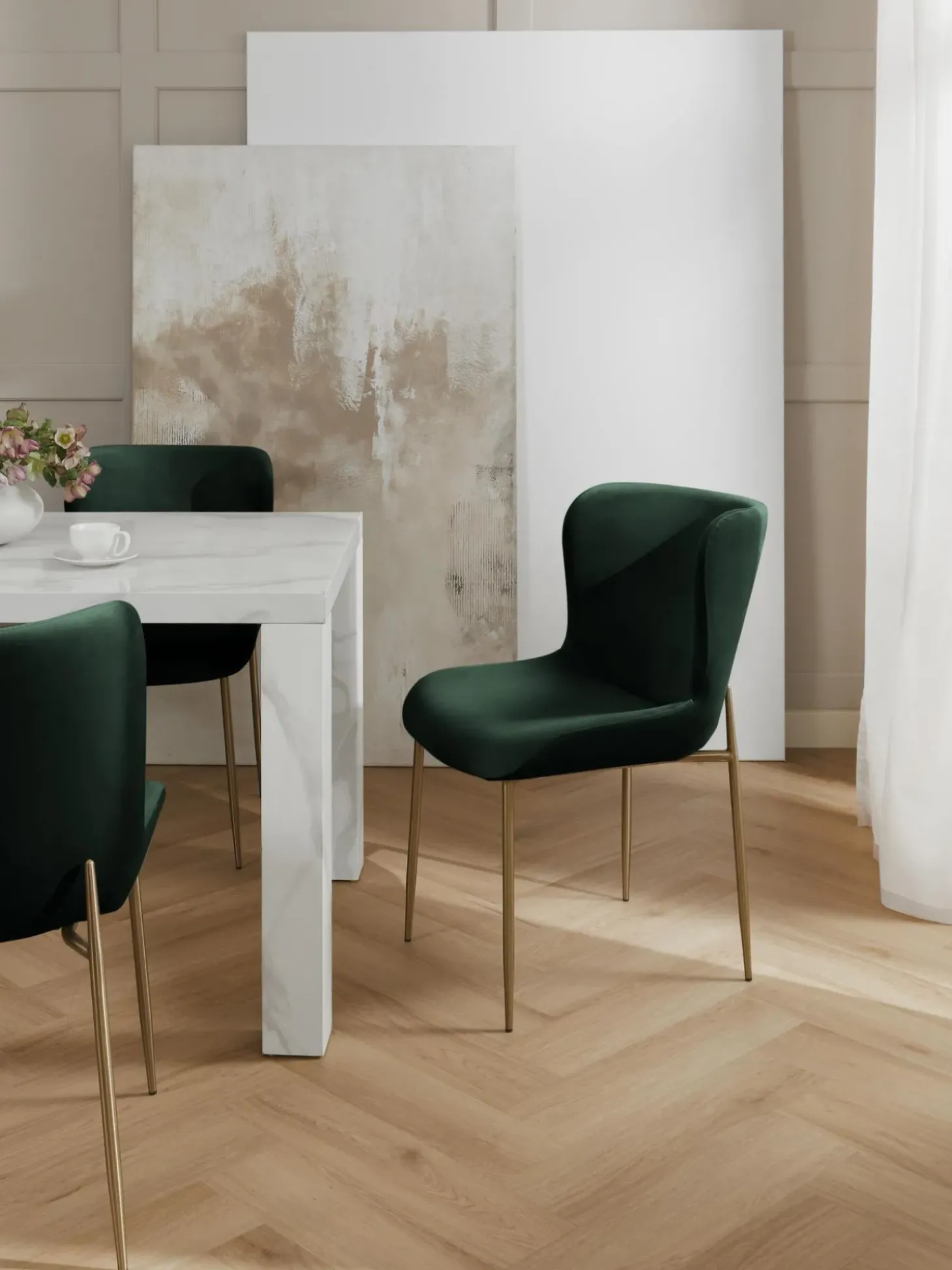 Silla De Terciopelo Tess