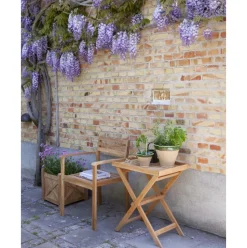 Silla Para Exterior De Teca Oxford