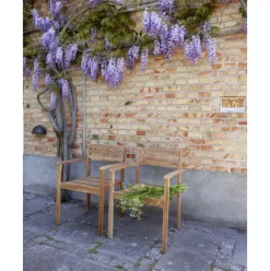 Silla Para Exterior De Teca Oxford