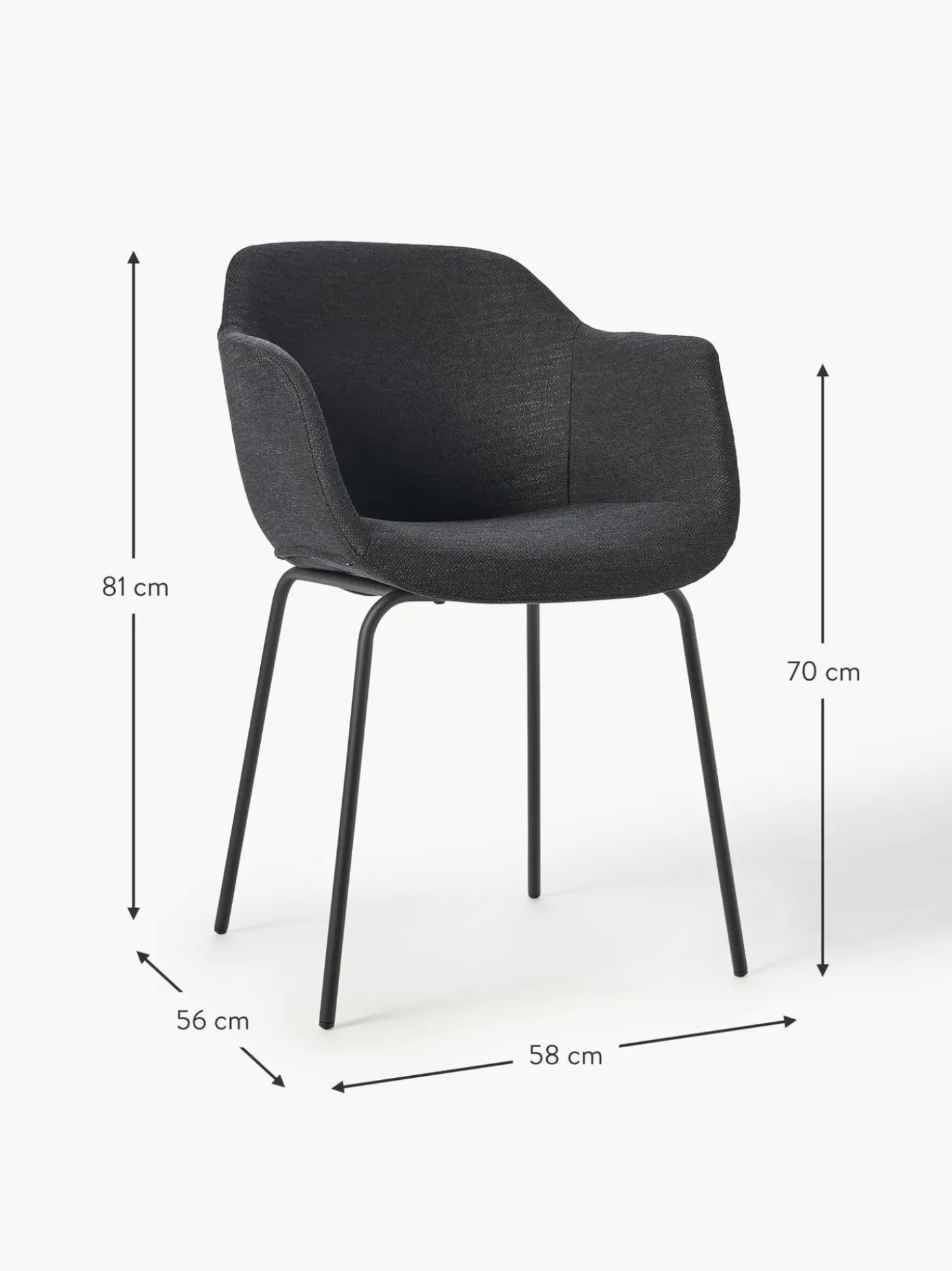 Silla Pequena Con Reposabrazos Fiji