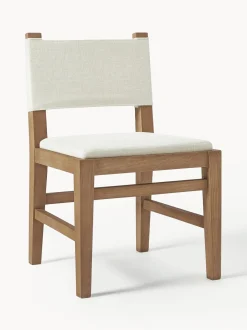 Silla Tapizada De Madera Liano