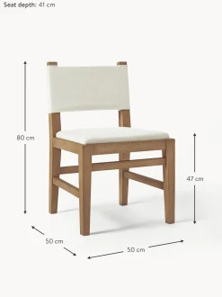 Silla Tapizada De Madera Liano