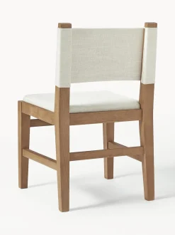 Silla Tapizada De Madera Liano