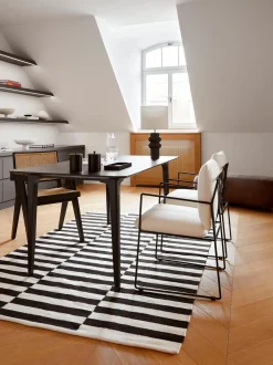 Silla Tapizada De Metal Wayne