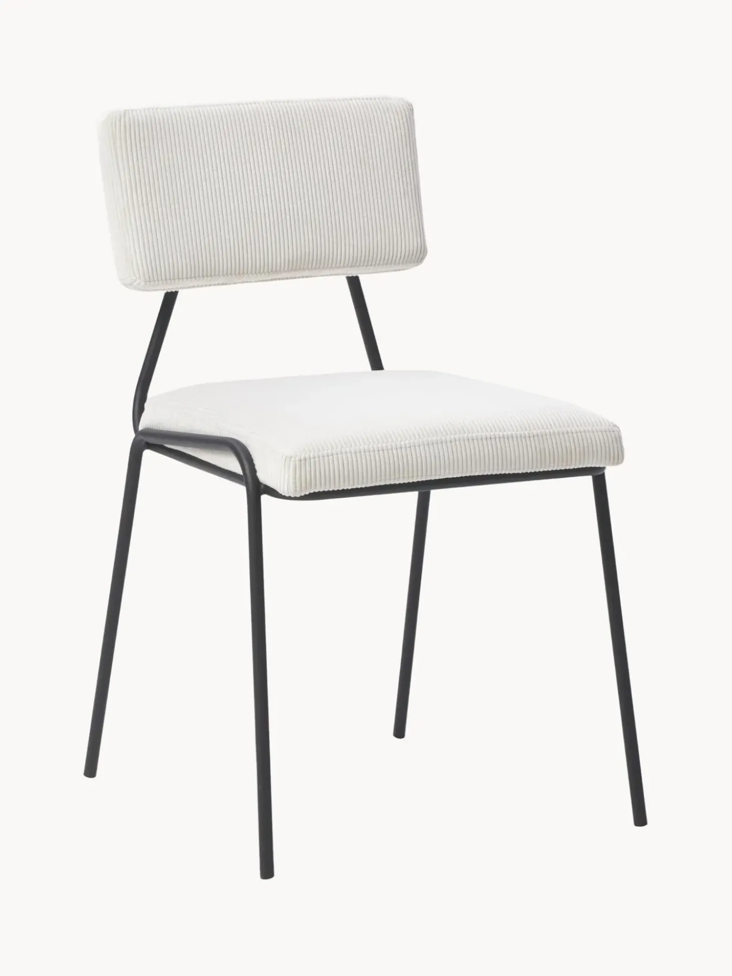 Silla Tapizada En Pana Mats, 2 Uds.