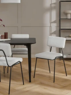 Silla Tapizada En Pana Mats, 2 Uds.