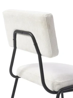 Silla Tapizada En Pana Mats, 2 Uds.