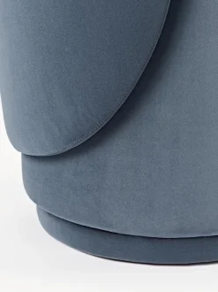 Silla Tapizada En Terciopelo Zeyno