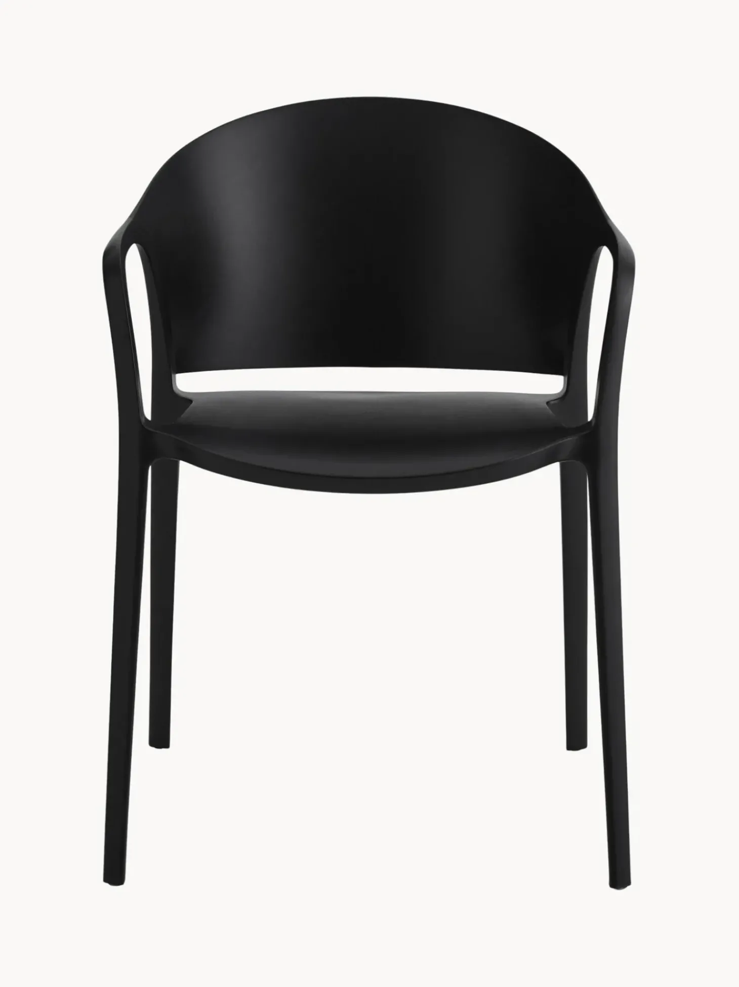 Sillas Con Reposabrazos De Plastico Monti, 2 Uds.