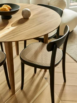 Sillas De Madera Con Tejido Vienes Richie, 2 Uds.