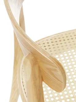 Sillas De Madera Con Tejido Vienes Richie, 2 Uds.