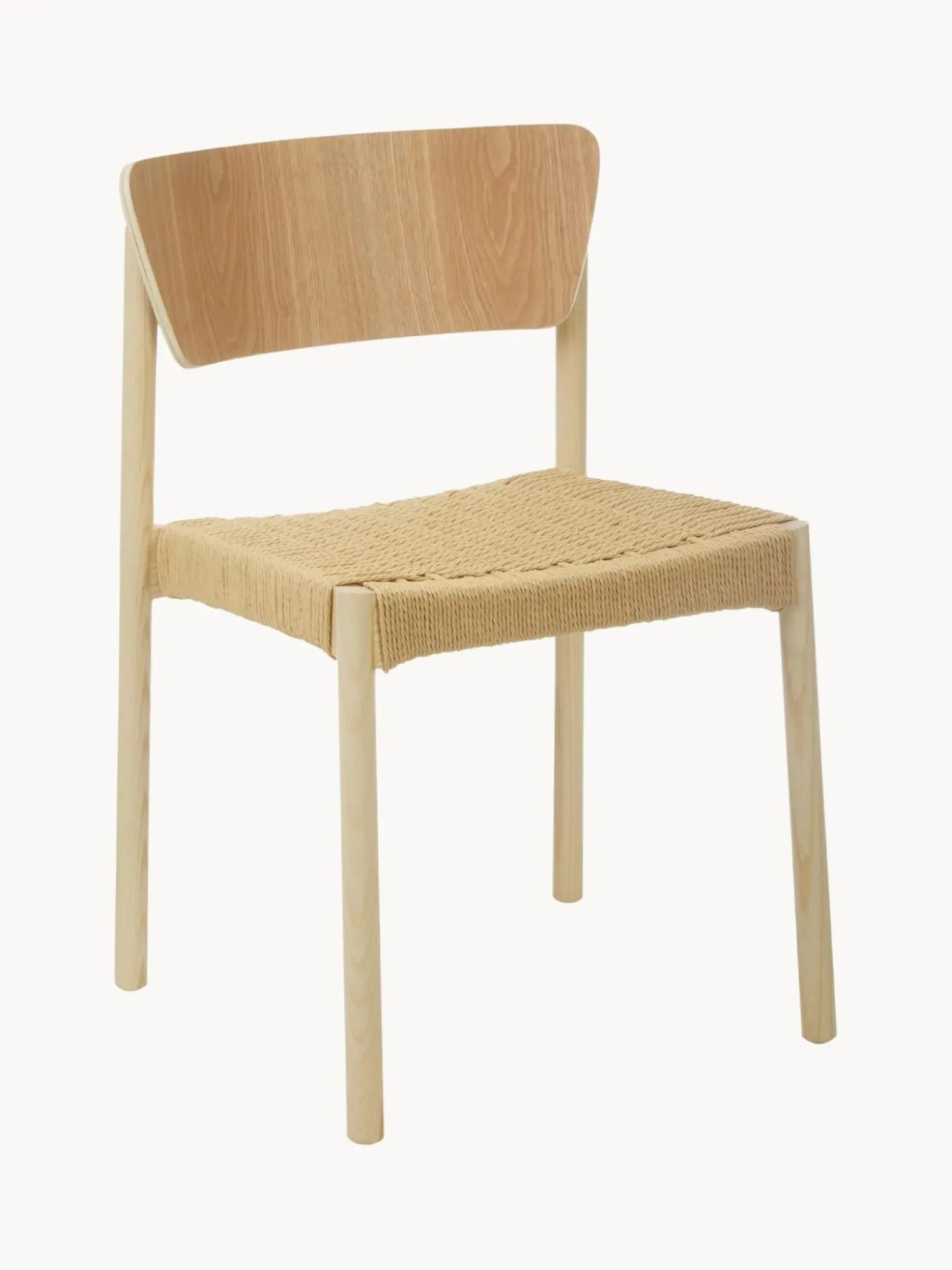 Sillas De Madera Y Ratan Danny, 2 Uds.