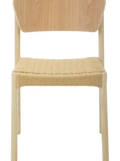 Sillas De Madera Y Ratan Danny, 2 Uds.