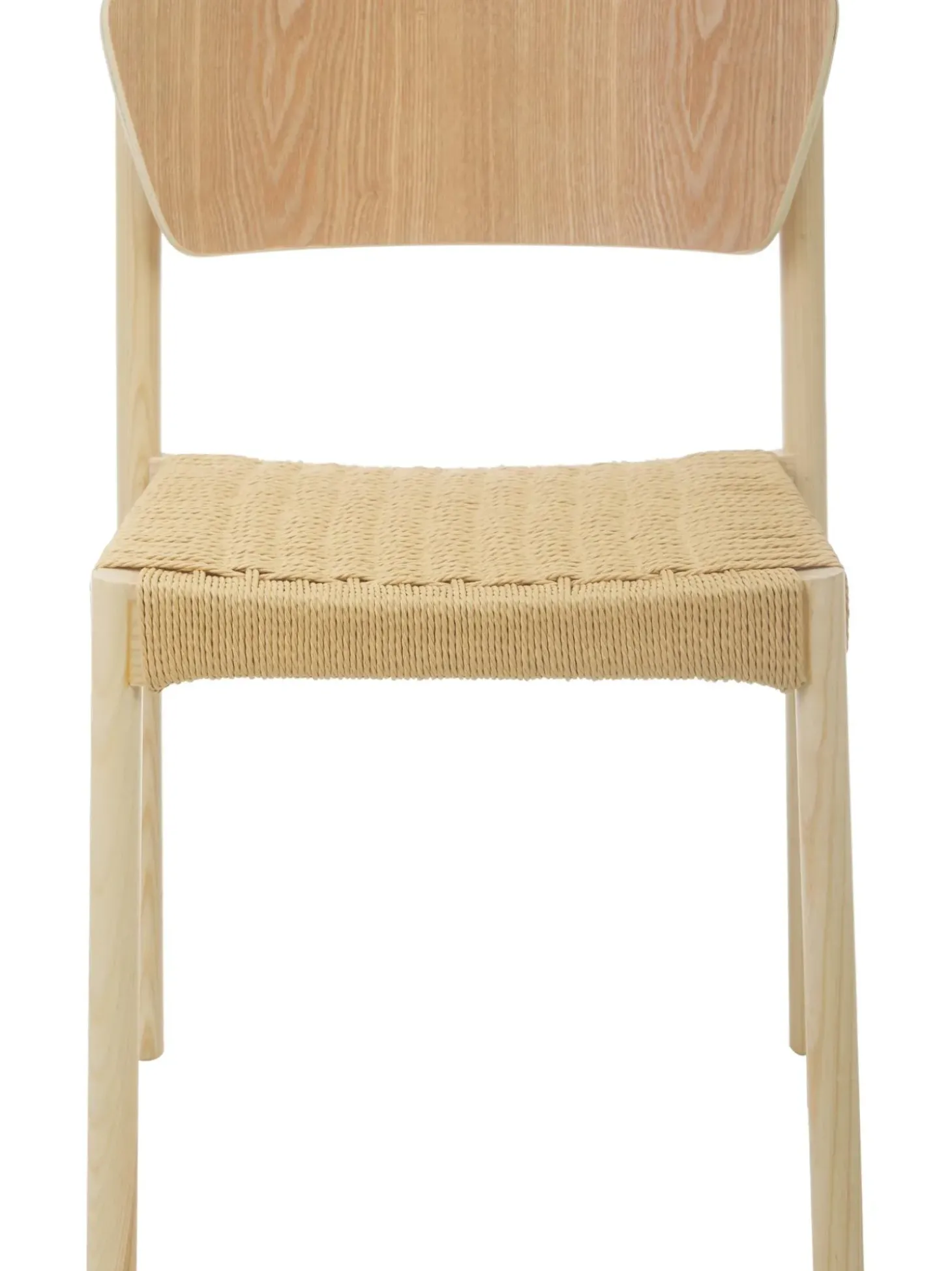 Sillas De Madera Y Ratan Danny, 2 Uds.