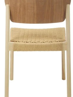 Sillas De Madera Y Ratan Danny, 2 Uds.