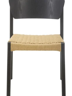 Sillas De Madera Y Ratan Danny, 2 Uds.