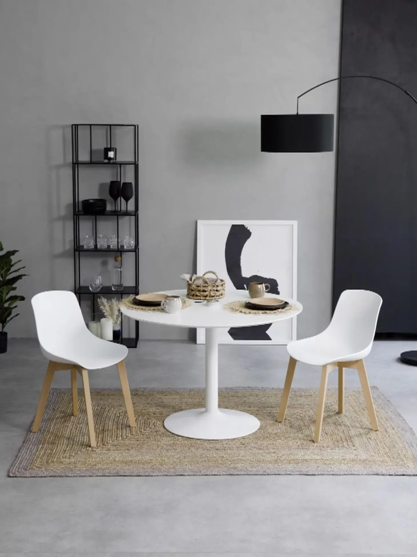 Sillas De Plastico Dave, 2 Uds.