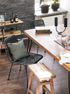 Sillas De Ratan Costa, 2 Uds.