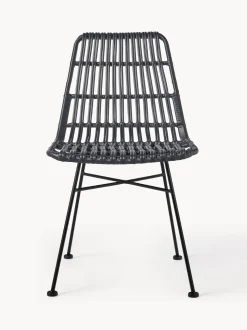 Sillas De Ratan Costa, 2 Uds.