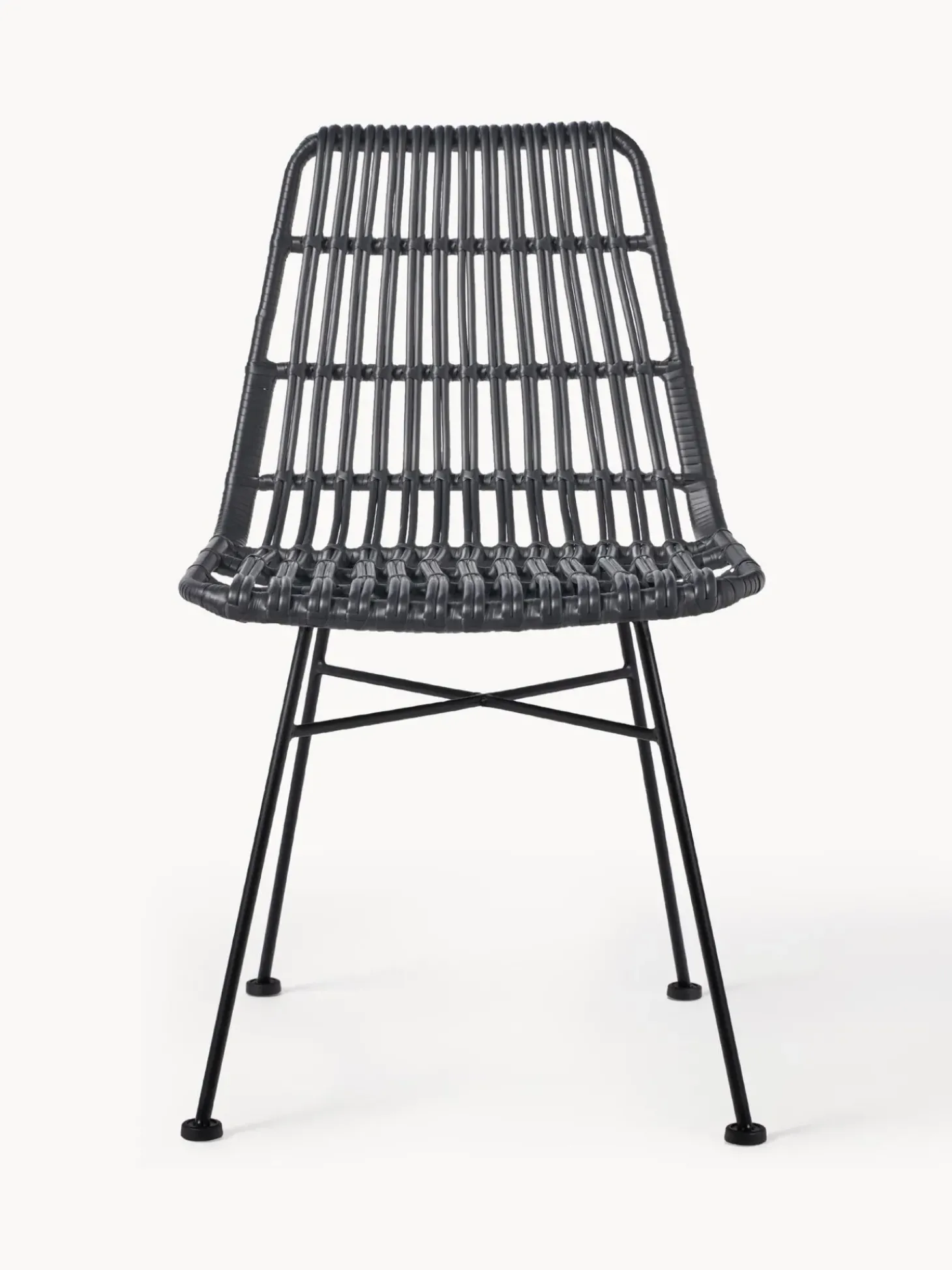 Sillas De Ratan Costa, 2 Uds.