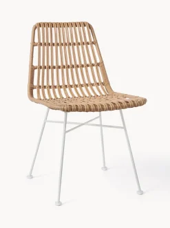 Sillas De Ratan Costa, 2 Uds.