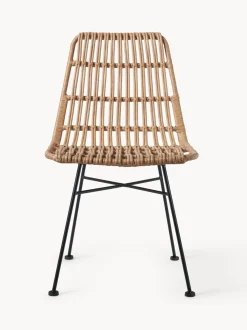 Sillas De Ratan Costa, 2 Uds.