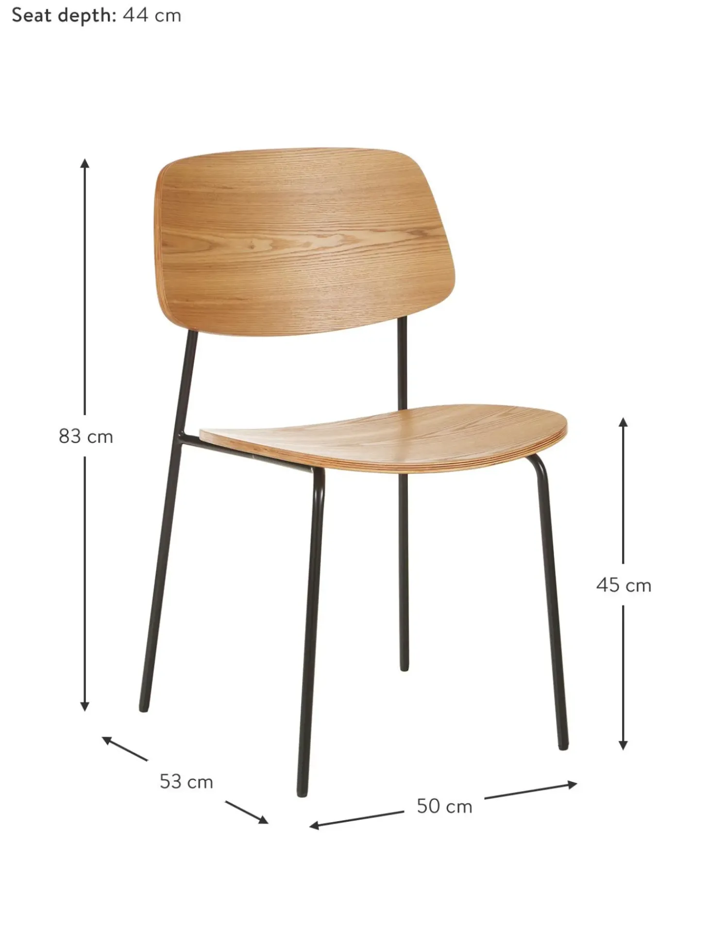 Sillas Nadja, 2 Uds.