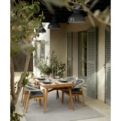 Sillas Para Exterior De Madera De Acacia Malmo 2 Uds.