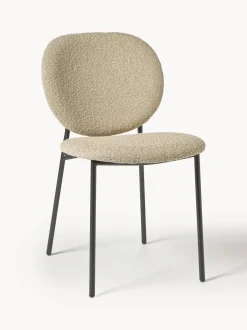 Sillas Tapizada En Tejido Boucle Ulrica, 2 Uds.