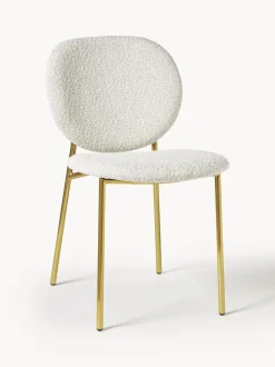 Sillas Tapizada En Tejido Boucle Ulrica, 2 Uds.