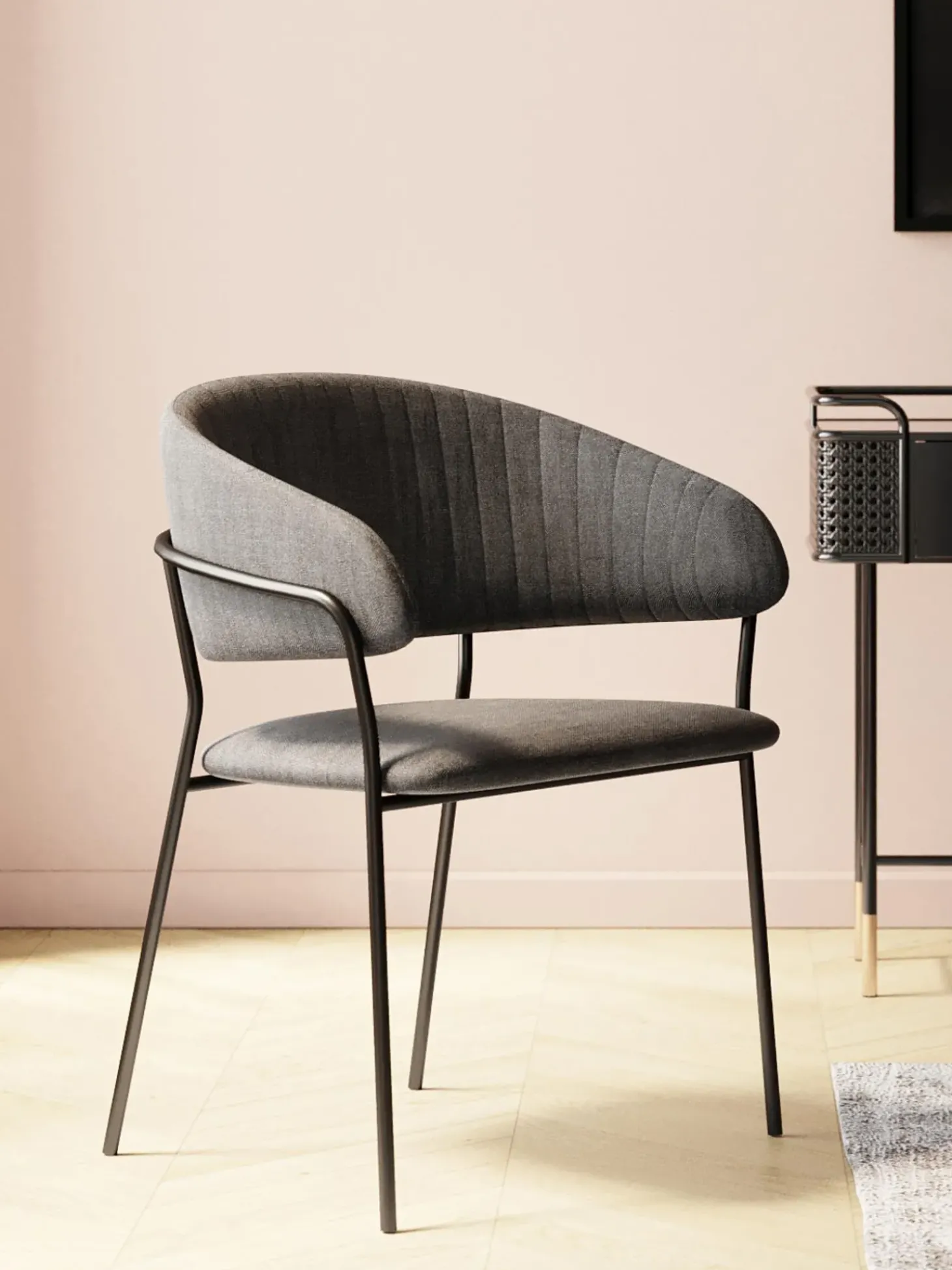 Sillas Tapizadas Belle, 2 Uds.