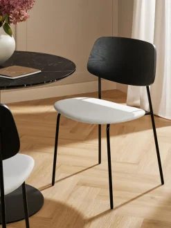 Sillas Tapizadas Con Asiento Tapizado Nadja, 2 Uds.