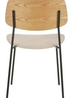 Sillas Tapizadas Con Asiento Tapizado Nadja, 2 Uds.