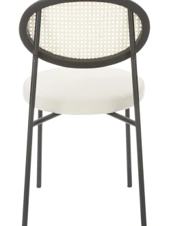 Sillas Tapizadas Con Tejido Vienes Remy, 2 Uds.