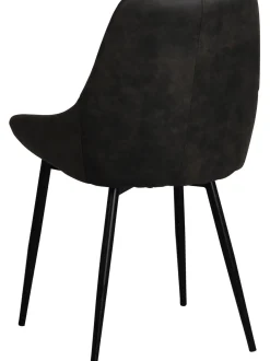 Sillas Tapizadas En Cuero Sintetico Sierra, 2 Uds.